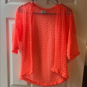 Women's coral Swim Coverup